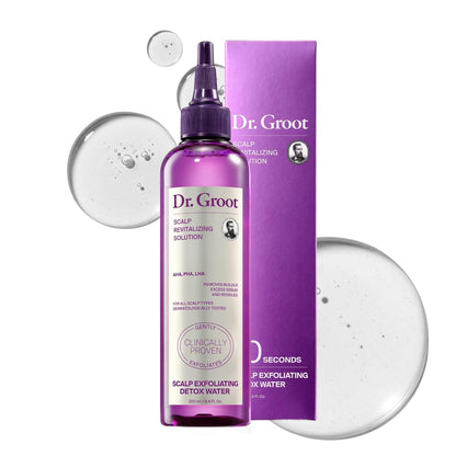 Dr. Groot Solution Revitalisante Exfoliante Détoxifiante pour le Cuir Chevelais