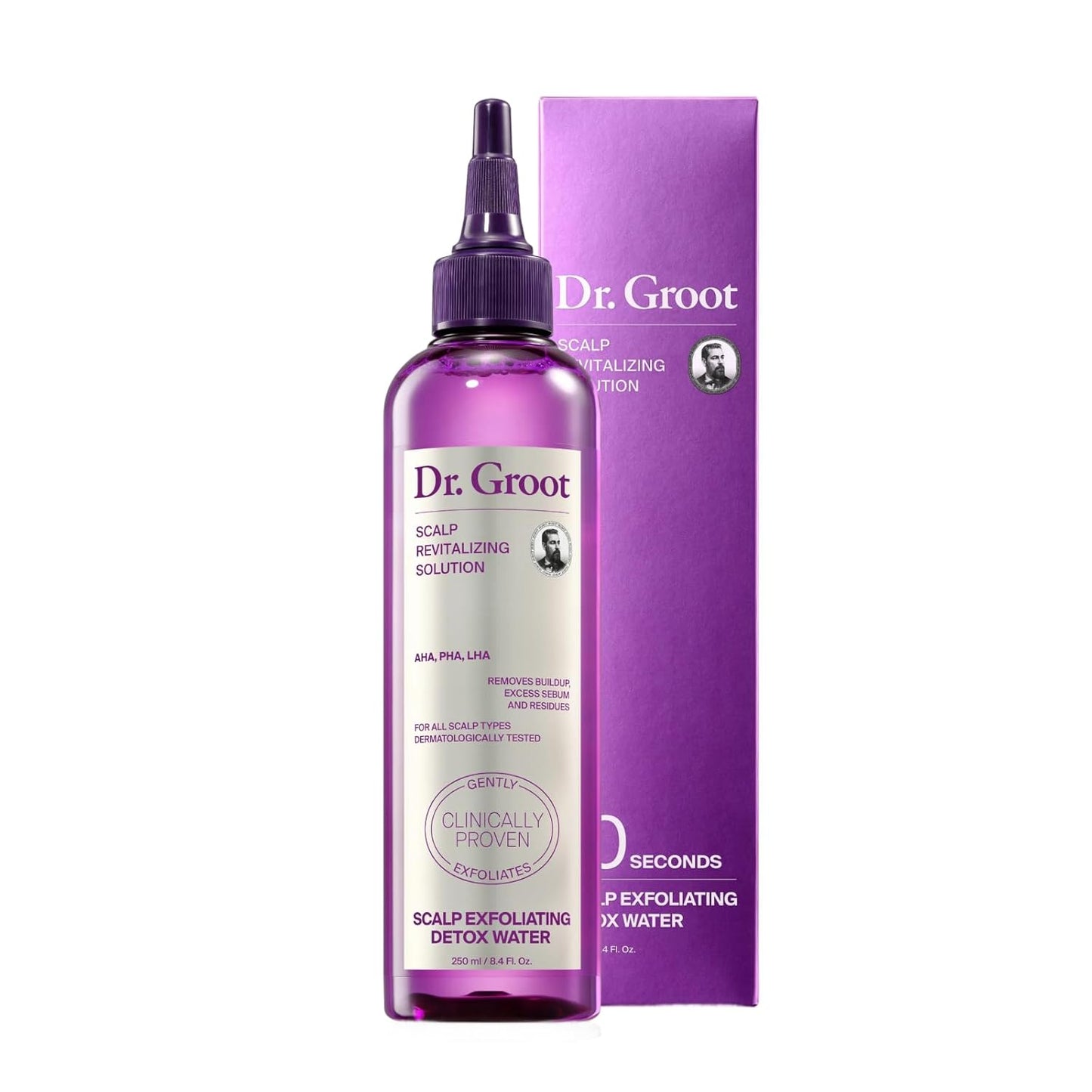 Dr. Groot Solution Revitalisante Exfoliante Détoxifiante pour le Cuir Chevelais