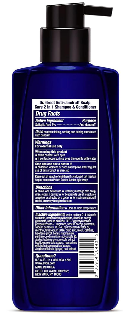 Shampooing Antichute Antipelliculaire Dr. Groot